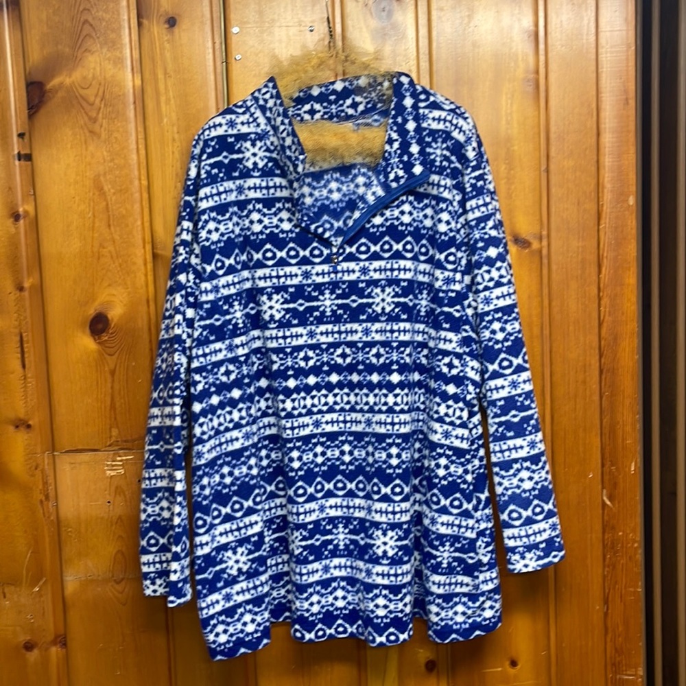 Fleece 3/4 zip up